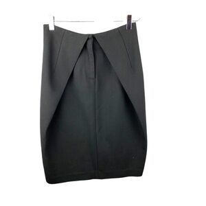 Zero & Maria Cornell Black Pencil Skirt Size 4